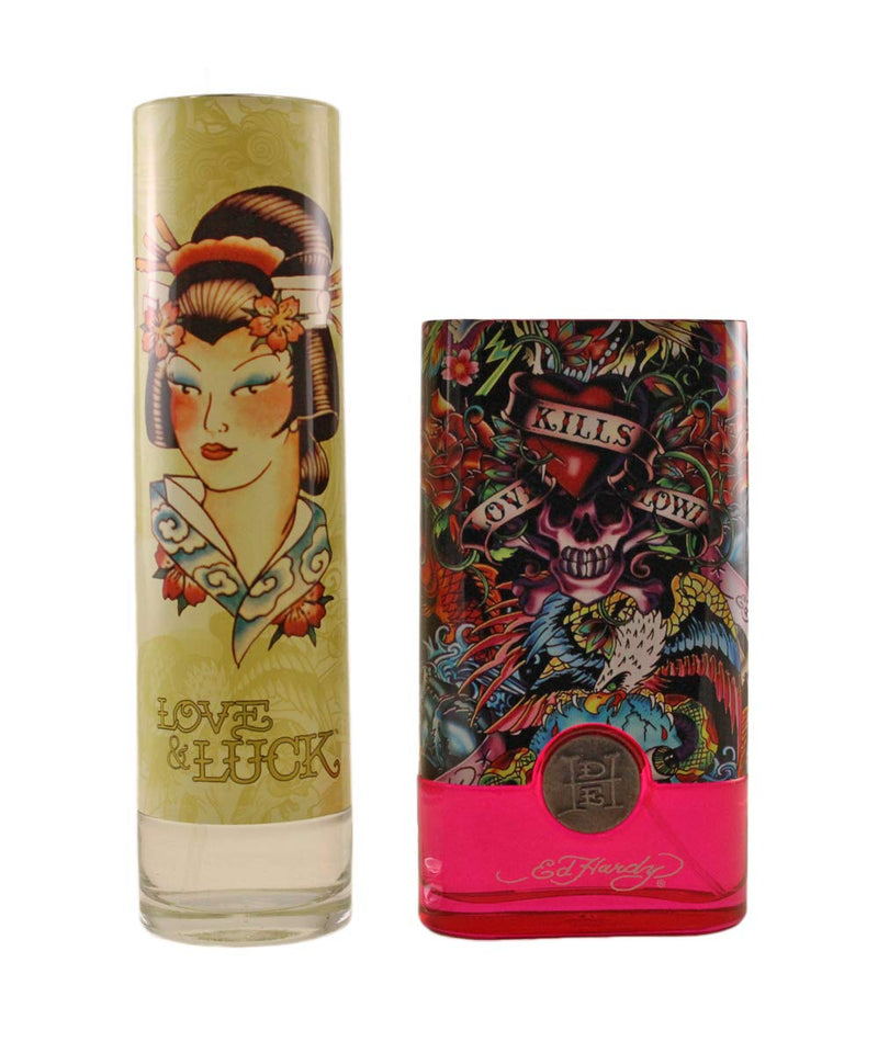 Ed Hardy Duo Ladies Gift Set, 1.67 Pound