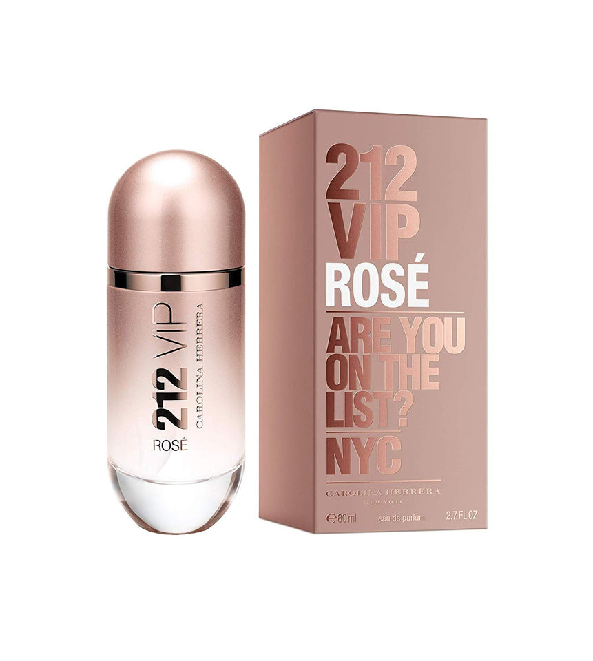 Carolina Herrera 212 Vip Rose Spray for Women, 2.7 Ounce
