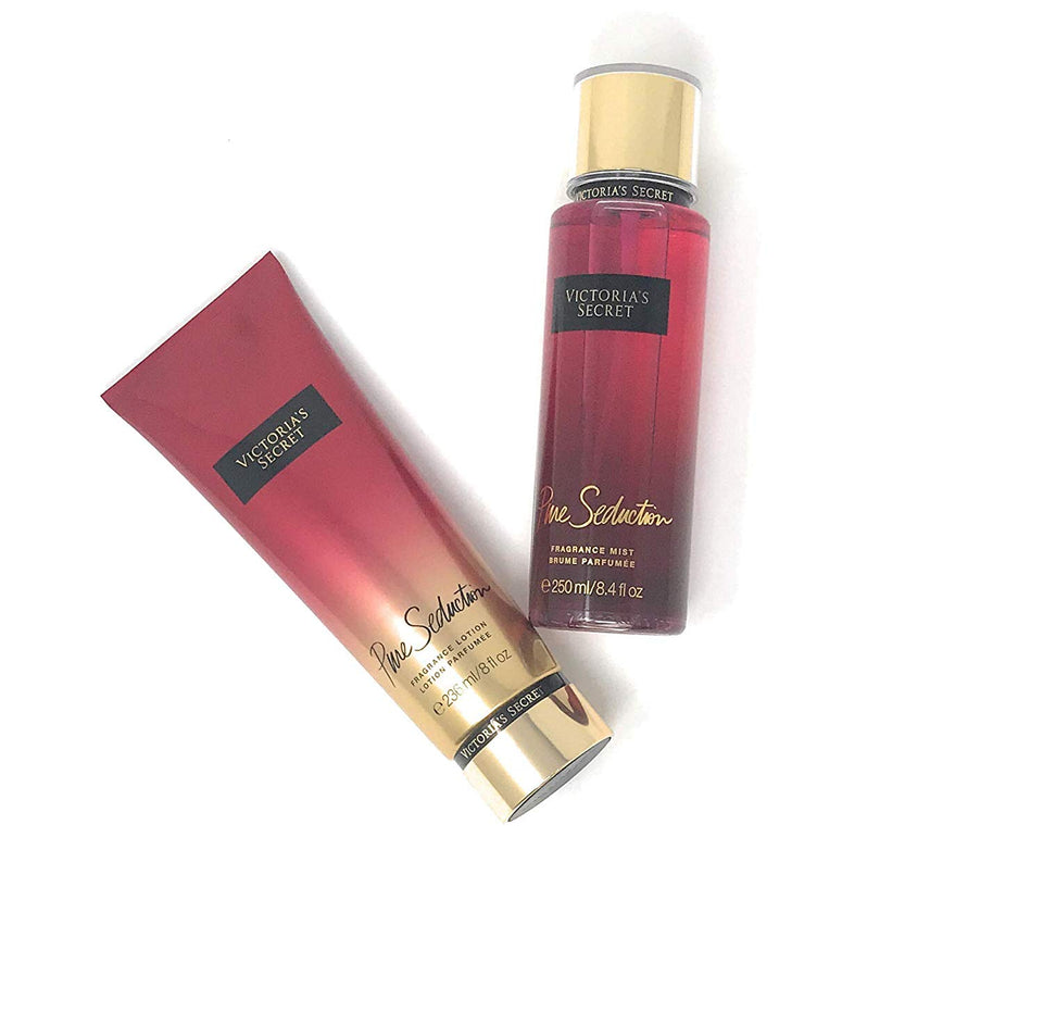 Set Victoria's Secret Pure Seduction Body Mist 250 ML + Crema 236 ML