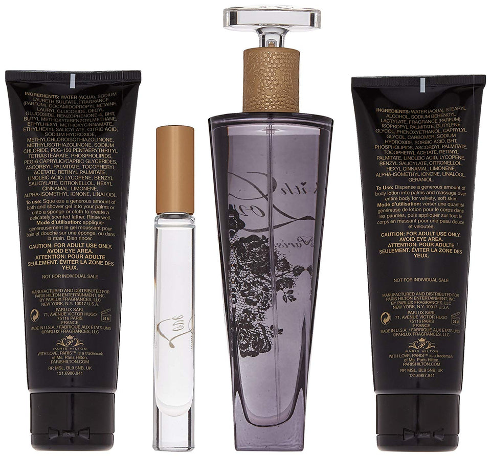 Paris Hilton with Love Women 4 Piece Gift Set